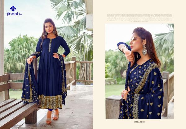 Jinesh Nx Akansha 1 Rayon Designer Kurti With Dupatta